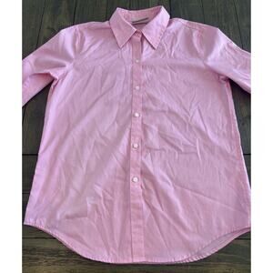 Liz Claiborne Liz Wear Shirt Women's Size Small Button Up Pink Button Up